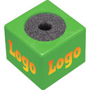 CANFORD BADGE MICRO plastique, carré, coloré, 1x logo sur 4 faces (spécifier les détails)
