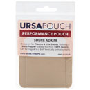 URSA PERFORMANCE POUCH With 5cm channel mount, for Shure AD1XM, beige