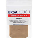 URSA POPPER POUCH With press fasteners, horizontal/vertical, small, beige