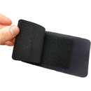 URSA STRAPS LIVE POUCH Large, simple, boucle ceinture, 85x145mm, noir