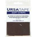 URSA STRAPS URSA TAPE SOFT STRIPS Small, moleskine, 8x2.5cm, marron (pack de 30)
