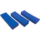 URSA STRAPS URSA TAPE SOFT STRIPS Small, moleskine, 8x2.5cm, bleu chroma (pack de 30)
