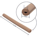 URSA FOAMIE FLEX ANTENNA SAVER 13cm, 4mm internal diameter, caramel (pack of 4)