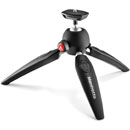 MANFROTTO PIXI EVO TREPIED tête rotule, filetage 1/4", charge 2.5kg, noir