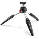 MANFROTTO PIXI EVO TREPIED tête rotule, filetage 1/4", charge 2.5kg, noir