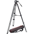 MANFROTTO MVK500AM TREPIED VIDÉO tête vidéo fluide, jambes tandem, écarteur central