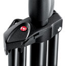 MANFROTTO 1004BAC MASTER LIGHTING TREPIED à air comprimé, charge max. 9kg, 124-266cm, noir