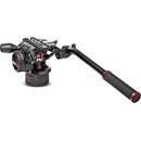 MANFROTTO MVHN8AH NITROTECH N8 TETE VIDEO contrebalance continue, charge utile 8kg, base plate