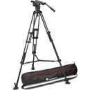 MANFROTTO MVKN8TWINM KIT TREPIED VIDEO avec trépied 546B aluminium, rotule NITROTECH N8, sac