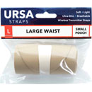 URSA STRAPS POUCH WAIST STRAP SANGLES DE CEINTURE Large, 120cm, une petite poche, beige