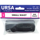 URSA STRAPS POUCH WAIST STRAP SANGLES DE CEINTURE Small, 81cm, une grande poche, noir