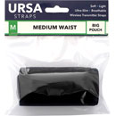 URSA STRAPS POUCH WAIST STRAP SANGLES DE CEINTURE Medium, 100cm, une grande poche, noir