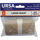 URSA STRAPS POUCH WAIST STRAP SANGLES DE CEINTURE Large, 120cm, une grande poche, beige
