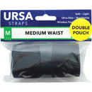 URSA STRAPS POUCH WAIST STRAP SANGLES DE CEINTURE Medium, 100cm, grande poche, noir