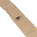 URSA STRAPS THIGH STRAP LANIERE CUISSE poche horizontale, 70 x 8cm, antidérapant, beige