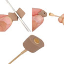 URSA FOAMIE PRO MICROPHONE MOUNTS Soft foam, 24 x 17 x 9mm, caramel (pack of 12)