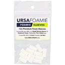 URSA FOAMIE SLEEVE MICROPHONE MOUNT Soft foam, 18 x 9mm, white (pack of 12)