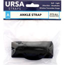 URSA STRAPS ANKLE STRAP LANIERE CHEVILLE poche verticale, 39 x 10cm, antidérapant, noir