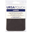 URSA STRAPS BELT POUCHE POCHE CEINTURE avec pince, horizontale/verticale, Large, noir