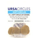 URSA STRAPS SOFT CIRCLES BONNETTE MICRO tissus doux, beige (pack de 15 Circles/30 Stickies)