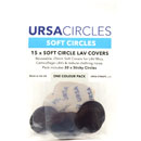 URSA STRAPS SOFT CIRCLES BONNETTE MICRO tissus doux, marron (pack de 15 Circles/30 Stickies)