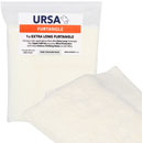 URSA STRAPS FURTANGLES BONNETTE MICRO poils longs, pièce de 30 x 15cm, blanc