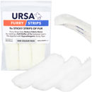URSA FURRY STRIPS MICROPHONE COVER White (pack of 9)