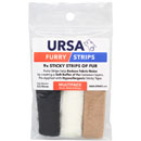 URSA FURRY STRIPS MICROPHONE COVER Black/beige/white mixed (pack of 9)