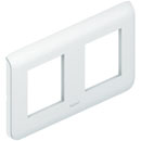 LEGRAND EU-CP2 PLAQUE DE FINITION deux postes, blanc
