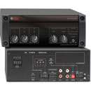 RDL HD-MA35A AMPLIFICATEUR/MELANGEUR 35W, 25/70/100V, 3 canaux, 2x double RCA (phono), 1x bornier
