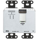 RDL DDB-RN31 INTERFACE DANTE bidirectionnelle, micro/ligne, 4x4, entr.XLR/RCA/3.5mm jack, PoE, noir