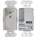 RDL DS-BTN21 DANTE AUDIO INTERFACE Bi-directional, Bluetooth, Q-SYS plug-in, stainless steel