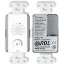 RDL D-NLC1R NETWORK REMOTE Level control, rotary encoder, with LEDs, Dante, white