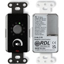 RDL DB-NLC1R NETWORK REMOTE Level control, rotary encoder, with LEDs, Dante, black