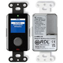 RDL DB-NMC1R NETWORK REMOTE Level control, rotary encoder, LCD display, Dante, black