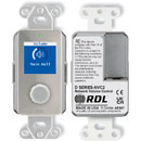 RDL DS-NVC2 NETWORK REMOTE Level control, rotary encoder, LCD display, Dante/AES67, stainless steel