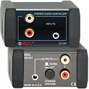 RDL EZ-HK1 ISOLATEUR ELIMINATEUR DE BRUIT audio, stéréo, entrée/sortie RCA et jack 3pts 3,5mm