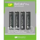 GP 85AAAHCB RECYKO+ PRO PILE AAA, NiMH, 800mAh, pack de 4