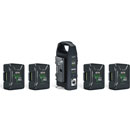 ANTON BAUER TITON BATTERY KIT With 4x Titon 150GM and 1x GM2