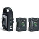 ANTON BAUER TITON BATTERY KIT With 2x Titon 90VM and 1x VM2