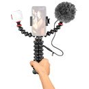 JOBY GORILLAPOD MOBILE VLOGGING KIT avec GorillaPod, Beamo Mini LED et Wavo Mobile