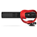 RODE VIDEOMIC GO II MICROPHONE sur caméra, condensateur, supercardioïde, suspension Helix