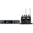 SENNHEISER EW IEM G4-TWIN SYSTEME DE RETOUR IN-EAR 1x TX fixe, 2x Rx de poche, 606-648MHz, canal 38