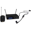 SHURE SLXD14+/SM35 RADIOMIC SYSTEM Fixed RX, bodypack TX, SM35 headset, 470-606 MHz (G65)