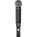 SHURE BLX2/B58 EMETTEUR SANS FIL à main, capsule Beta 58A, 606-630MHz (K3E)