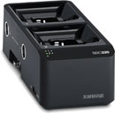SHURE SBC220 DOCK CHARGEUR BATTERIE option réseau, pour 2x batterie SB900/AD1/AD2 TX, sans alim.