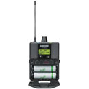 SHURE P3RA RECEPTEUR DE POCHE D'ECOUTE PERSONNELLE métal, 606-630MHz (K3E), canal 38