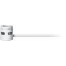 SHURE WL185M MICRO cravate, condensateur, cardioïde, connecteur LEMO, blanc