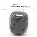 BUBBLEBEE THE MICROPHONE FOAM bonnette pour micro canon, XS, diam.orifice 15mm, noir