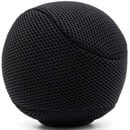 BUBBLEBEE SPACER BALL S WINDSHIELD With Long-Haired Fur Cover, 100mm diameter, 19-20mm mount, black